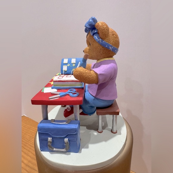 Memory Keeper Crop till you drop Teddy Bear figurine - Picture 7 of 9